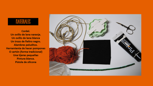 materiales guirnalda