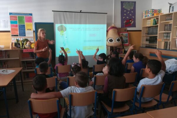 Con Lucía monitora Almería