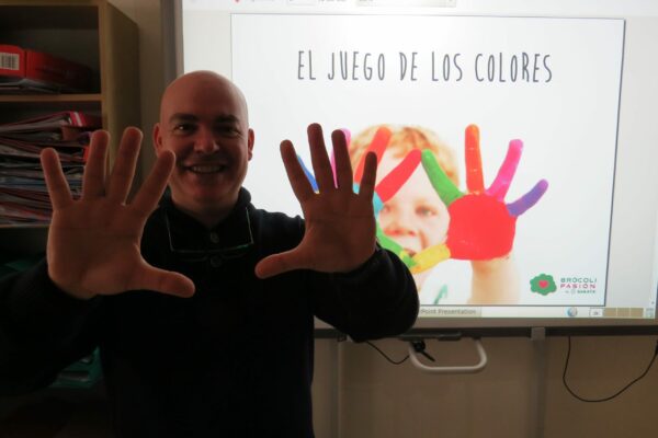 Con compañero Emilio en Sevilla