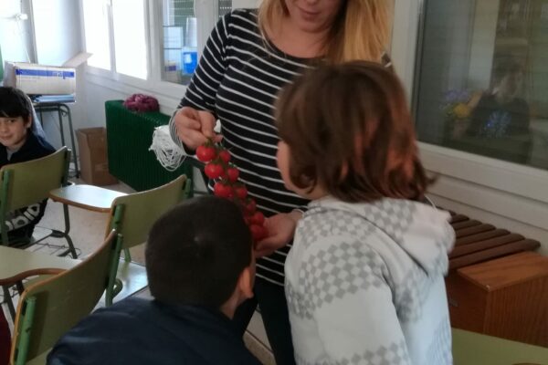 con compañera Marta en Murcia